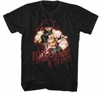 BXNHYESWS Street Fighter Hot RYU Adult T Shirt Hemden(Large)