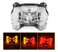BXNLY Moto éclairage Feu Arrière De Frein De Moto, Clignotant, Indicateur Arrière Pour Y-AMAHA MT09 FZ09 MT-09 FZ-09 2017 2018 2019 2020