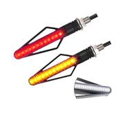 BXNLY Moto éclairage Feu Arrière De Moto, Feux De Freinage, Clignotants, Lampe De Plaque D'immatriculation Pour KAWASAKI Pour Versys 650 1000 ZX6R ZX10R ZX7R ZX11(Clear)