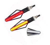 BXNLY Moto éclairage Feu Arrière De Moto Pour Plaque D'immatriculation, Feu De Freinage, Feux Arrière Pour Y-AMAHA XT1200Z/E Pour Super Tenere YZF600R(Clear)