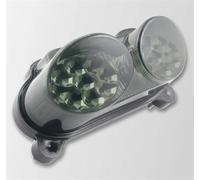 BXNLY Moto éclairage Feu Arrière De Moto Pour Plaque D'immatriculation, Freinage, Feux Pour Kawasaki ZX6R J1/J2 2000 2001 2002