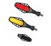 BXNLY Moto éclairage Feu Arrière De Plaque D'immatriculation Pour Moto Pour SUZUKI GSR 600 750 400 GSR600 GSR750(Nero)