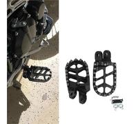 BXNLY Pédale de Repos Repose-Pieds Moto, Accessoires, Repose-Pieds, Pédales pour Kawasaki KLX300R 1997-2023, 2022, 2021, 2020, 2019 Et 2018(Nero)