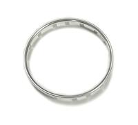 BXSAUISA Auto Abdos Chrome Volant Bague Bague Sticker Centre Emblem Logo Cadre Cadre Cover Cover Accessoires Fit for Audi A1 A4 B9 A5 A6 C7 A7 (Color Name : for A6 2012-2017)