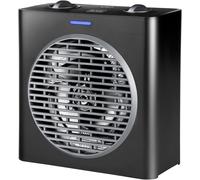 Bxsh2003E - Radiateur Soufflant 2000W, 2 Puissances De Chauffage, Fonction Ventilateur, Surface Jusqu'À 15M2, Système Anti-Surchauffe, Poignée, Compact, Noir[Z128]