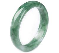 BXSMNH Bracelet Jonc en Jade for Femme Bracelets en Jadéite Vert Naturel avec Boîte-Cadeau Le Jour de Noël (Size : 56mm)