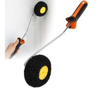 BXUUXA Rouleau pour Enduits, Rouleau d'angle pour Enduit de Plâtre Rouleau Spécial pour Mastics Rouleau à Enduire d Angle pour Bandes Joints et Angles Placo, Outil pour Murs et Plafonds