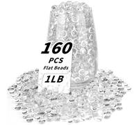 BXVXWKJXKR Perles en verre plates violettes de 0,5 kg, 160 à 180 petites billes en verre, mini galets ronds plats pour remplissage de vase et fleurs, pierres précieuses décoratives pour la maison et