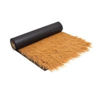 BXZAY Toit De Paille Artificiel Chaume Tiki Bar Cabane Herbe Canard Bateau Stores Coureur Rouleaux Palapa Chaume Toiture pour Jardin Patio Parapluie Couvertures(Size:0.5 * 3m(1.6 * 9.8ft))