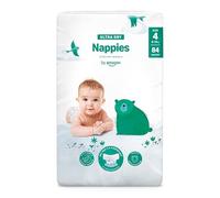 By Amazon - 84 Couches Ultra Absorbantes - Taille 4 (8-14kg) (Anciennement une Marque Mama Bear, Même Produit)