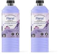 By Amazon Adoucissant Linge, Florale, 80 lavages (Lot de 2)