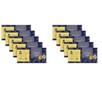 by Amazon Café Vanille, Capsules en Aluminium Compatibles Nespresso, 100 unités (10 paquets x 20) - Certifié Rainforest Alliance