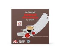 by Amazon Capsules de Café Expresso compatibles Nespresso, Torréfaction Moyenne, 50 Unité, Lot de 1, 100% Arabica