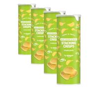by Amazon Chips Tuiles Saveur Crème Acidulée et Oignon, 175g (Lot de 4)