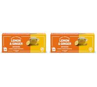 by Amazon Citron Et Gingembre Infusion 25 Sachets (Lot de 2)
