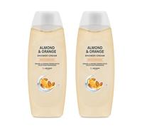by Amazon Crème de Douche à l’Amande et à l’Orange, 2 x 500 ml
