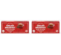 By Amazon English Breakfast Mélange De Thé Noir 25 Sachets (Lot de 2)