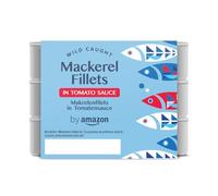 by Amazon Filets De Maquereau Espagnol À La Sauce Tomate, 3x125g