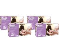 by Amazon - Gants en vinyle jetables, Taille M, lot de 400(Auparavant marque Hevea), Transparent