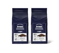 by Amazon Grains de Café Intenso, Torréfaction Corsée, 2kg (2 Paquets de 1kg) - Certifiés Rainforest Alliance