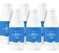 by Amazon Lait Demi-Écrémé, 6x1L