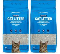 by Amazon Litière pour Chat Hygiénique Non Agglomérante 10L (2 Paquet)