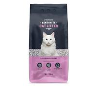 by Amazon Litière pour Chat Premium avec Bentonite, Parfum Talc, 10L (1 Paquet) (Anciennement sous la Marque Lifelong, Même Produit)