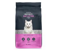 by Amazon Litière pour Chat Premium avec Bentonite, Parfum Talc, 25L (1 Paquet) (Anciennement sous la Marque Lifelong, Même Produit)