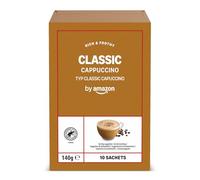by Amazon Lot de 10 sachets cappuccino de 10 x 14 g