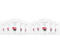 by Amazon Masque en tissu pour le visage hydratant à l'eau de cactus, 18 ml, Lot de 10