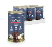 by Amazon Nourriture Humide pour Chiens, Morceaux de bœuf en Sauce, 6 x 1,24 kg