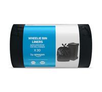 by Amazon Sacs pour Poubelles à Roulettes (Dessus Plat) 30 x 240litres
