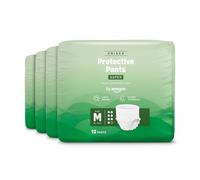 by Amazon Super-pantalons Unisexes, Taille M, 48 unités (4 paquets de 12)