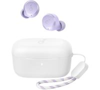 By Anker A20I True Wireless Earbuds Bluetooth 5.3 Wireless Headphones, Adjustable Equalizer, 28 Hours Playtime, Waterproof, 2 Microphones With Ai, Individually Usable (White/Purple