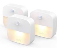 By Anker [Pack Of 3] Lumi Self-Adhesive Wall Light With Warm Colour Led, Motion Detector, Light Sensor, Energy Efficiency For Bedroom, Bathroom, Kitchen, Etc.