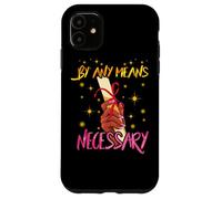 By Any Means Necessary Graduation HBCU Educated Black Girl Coque pour iPhone 11