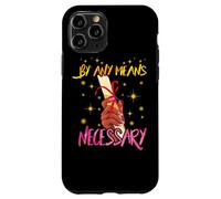 By Any Means Necessary Graduation HBCU Educated Black Girl Coque pour iPhone 11 Pro