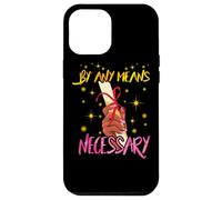 By Any Means Necessary Graduation HBCU Educated Black Girl Coque pour iPhone 12 Pro Max