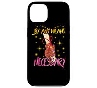 By Any Means Necessary Graduation HBCU Educated Black Girl Coque pour iPhone 13