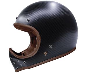 BY CITY Casque moto The Rock Carbon Black S