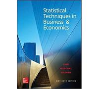 [By Douglas A. Lind] Statistical Techniques in Business and Economics, 16th Edition (Hardcover)【2018】by Douglas A. Lind (Author) (Hardcover)