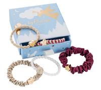 By Eloise - Holiday Luxe Box - Élastiques à cheveux en soie 5 St.