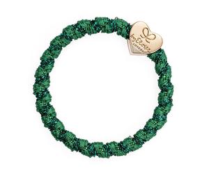By Eloise London Gold Heart Woven couleur Chive
