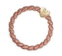 By Eloise London Gold Heart Woven couleur Rosé