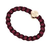 By Eloise London Gold Quatrefoil Woven couleur Plum