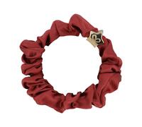 By Eloise London Gold Star Silk Scrunchie couleur Persimmon