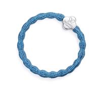 By Eloise London Metallic Silver Quatrefoil couleur Sky Blue