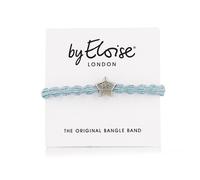 By Eloise London Metallic Silver Star couleur Light Blue