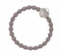 By Eloise London Silver Bling Heart Lock couleur Cloudy Grey