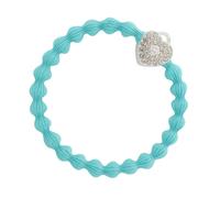 By Eloise London Silver Bling Heart Lock couleur Turquoise